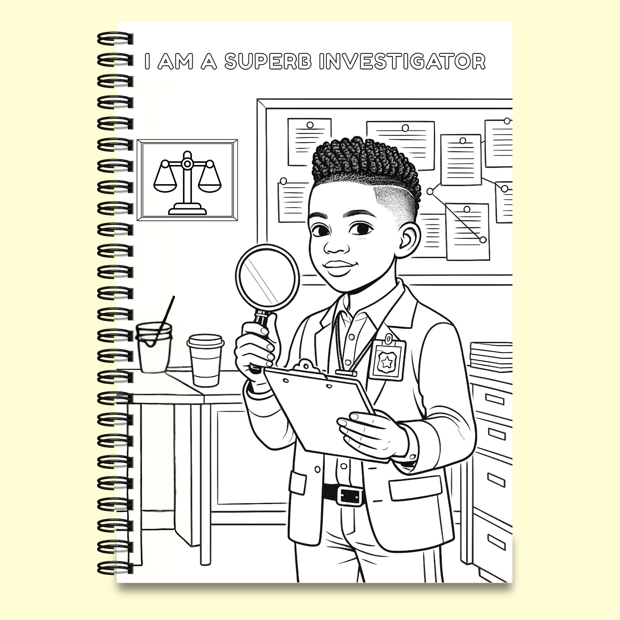 The Caring Heart: Superb Careers Colouring Book 1 (Pre-Order)