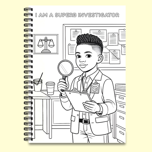 The Caring Heart: Superb Careers Colouring Book 1 (Pre-Order)