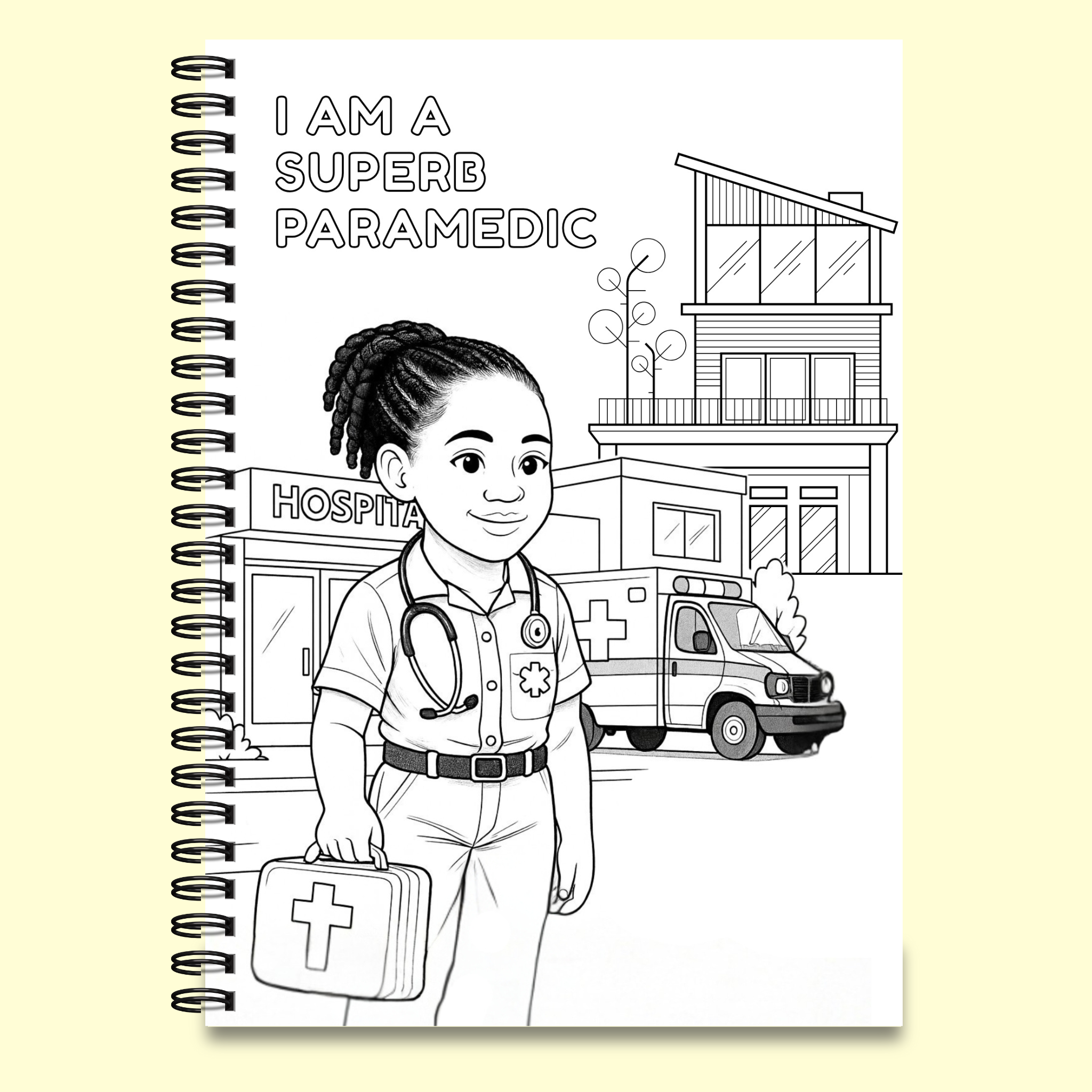 The Caring Heart: Superb Careers Colouring Book 1 (Pre-Order)